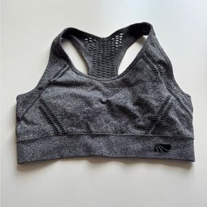 Gray Women's Sports Bra